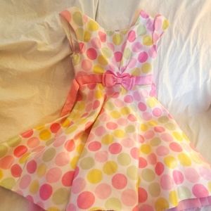 Girls polka dot dress